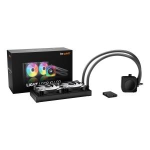 be quiet! LIGHT LOOP IO LCD | 240mm Procesador Sistema de refrigeración líquida todo en uno 12 cm Negro 1 pieza(s)