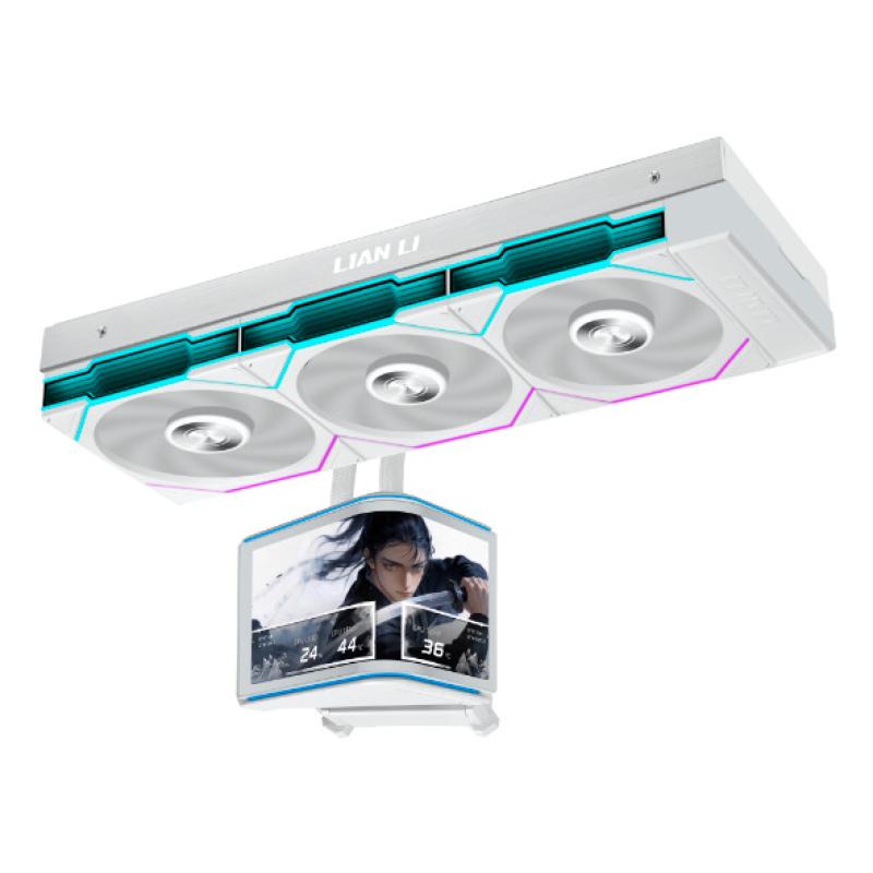 HydroShift II OLED Curved 360TL Procesador Kit de refrigeración líquida 12 cm Blanco 1 pieza(s)