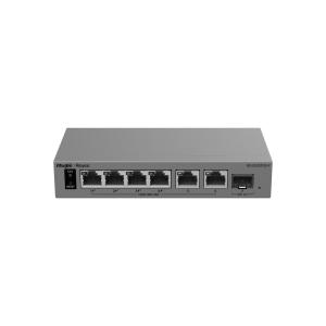 RG-ES207GS-P switch Gestionado L2 Gigabit Ethernet (10/100/1000) Energía sobre Ethernet (PoE) Gris