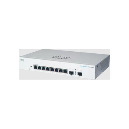 CBS220-8T-E-2G Gestionado L2 Gigabit Ethernet (10/100/1000) 1U Blanco