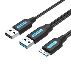CQPBF cable USB USB 3.2 Gen 1 (3.1 Gen 1) 1 m USB A Micro-USB B Negro
