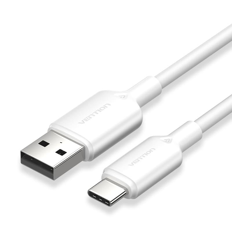 CTQWF cable USB USB 2.0 1 m USB A USB C 0,48 Gbit/s 60 W Blanco