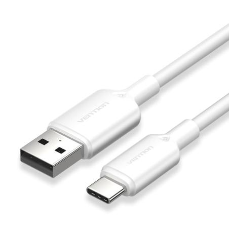 CTQWF cable USB USB 2.0 1 m USB A USB C 0,48 Gbit/s 60 W Blanco