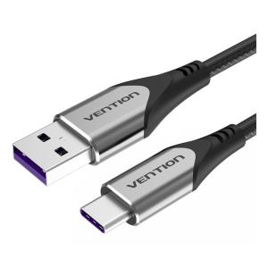 COFHI cable USB USB 2.0 2 m USB C USB A 0,48 Gbit/s Negro, Gris