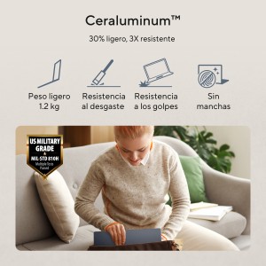 ASUS Zenbook 14 OLED UX3480KA-U2218W Copilot+ PC Copilot+ PC - Ordenador Portátil " WUXGA (AMD Ryzen AI 7 345, 16GB RAM, 512GB