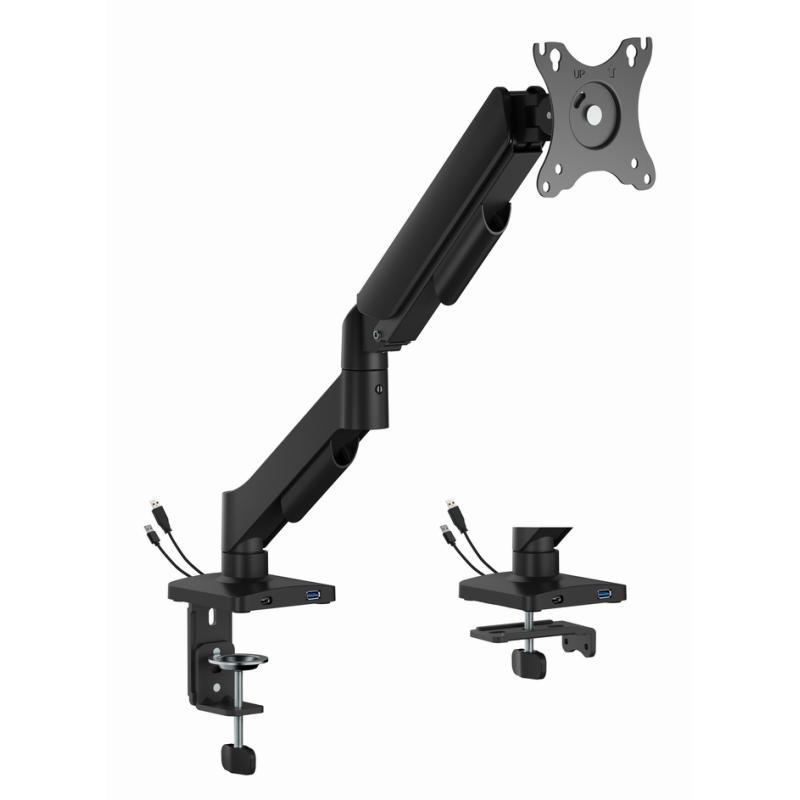 MA-DA1U-01 soporte para monitor 81,3 cm (32") Escritorio Negro