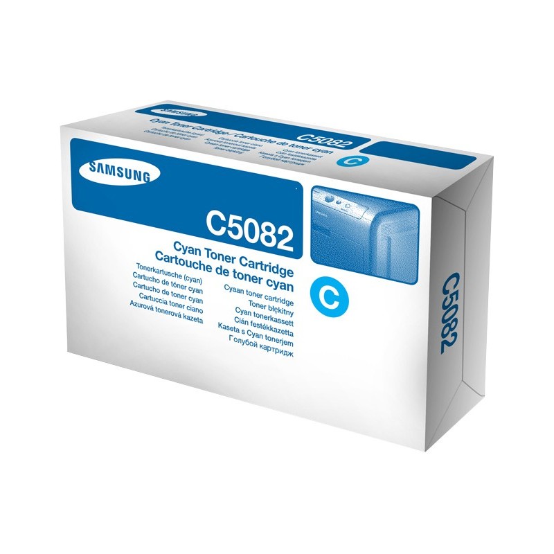Samsung Cartucho de tóner cian CLT-C5082S