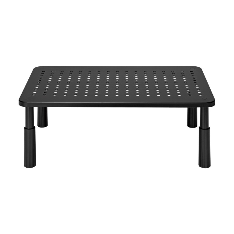 AISENS Soporte elevador multiusos para monitor portátil, negro