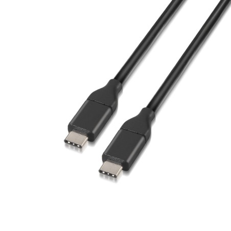 AISENS A107-0061 cable USB USB 3.2 Gen 2 (3.1 Gen 2) 1 m USB C 10 Gbit s Negro