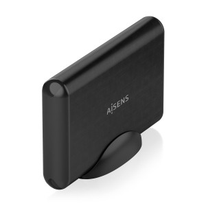 AISENS Caja externa 3,5" SATA a USB3.0   USB3.1 Gen1, negra
