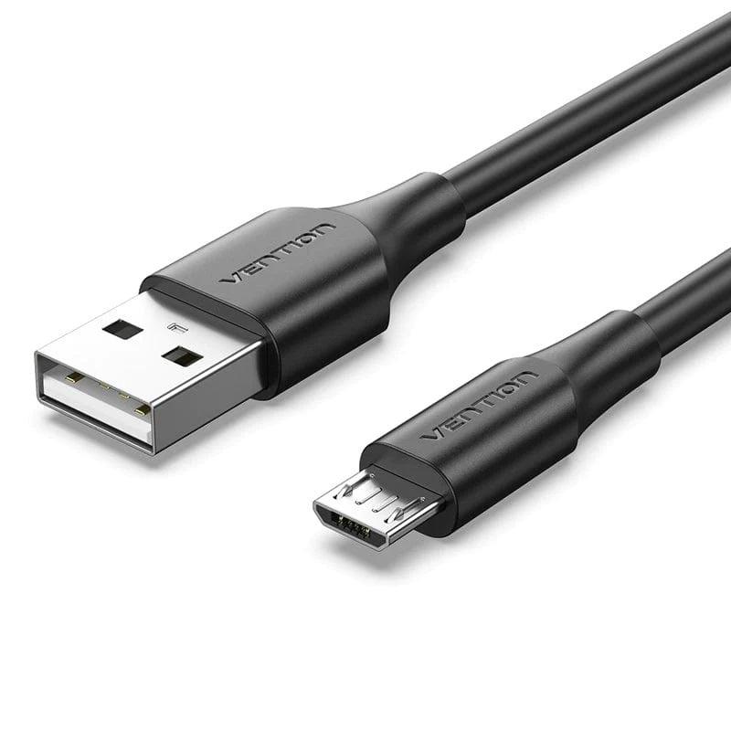 Cable USB 2.0 CTIBH/ USB Macho - MicroUSB Macho/ 2m/ Negro
