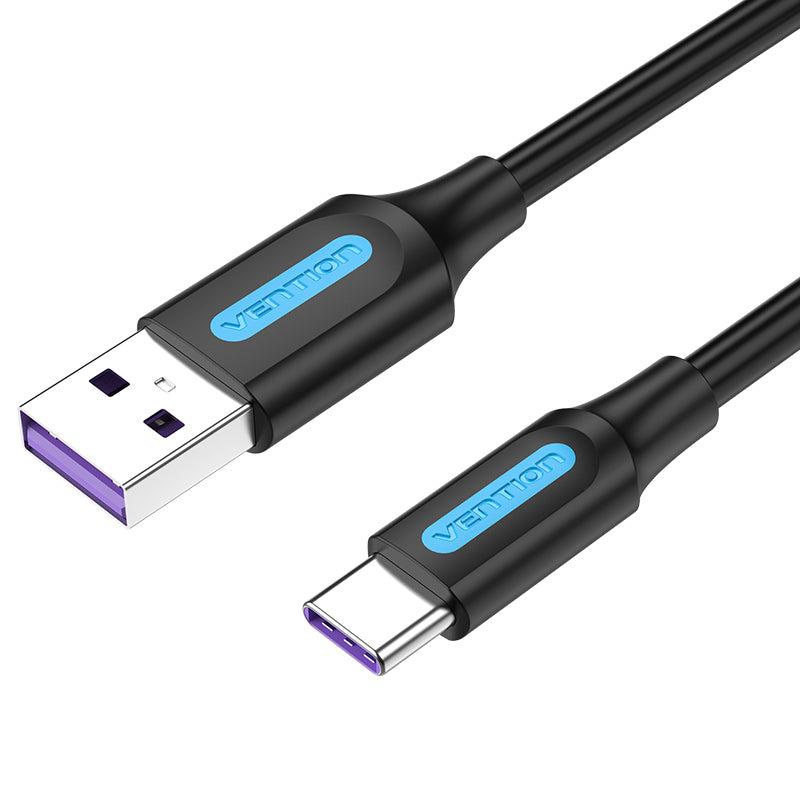 CORBF cable USB USB 2.0 1 m USB A USB C 0,48 Gbit/s Negro