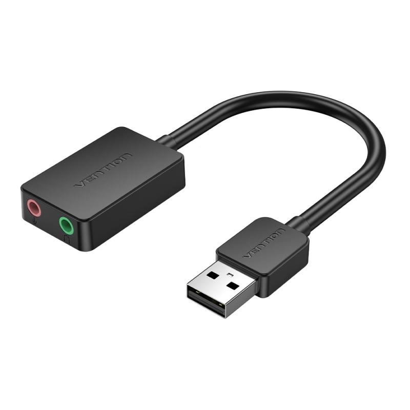 Tarjeta de Sonido CDYB0/ 2.1/ Negro