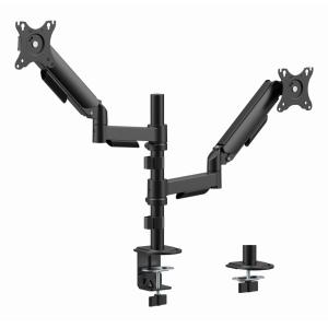 MA-DA2P-02 soporte para monitor 81,3 cm (32") Escritorio Negro