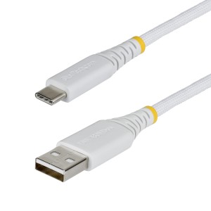StarTech.com Cable Cargador USB-A a USB-C de 3m - 15W 3A - Cable USB a Tipo C de Carga Rápida Trenzado de Nailon -
