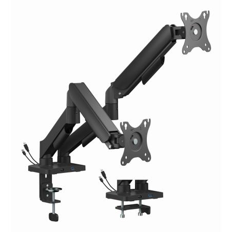 MA-DA2U-01 soporte para monitor 81,3 cm (32") Escritorio Negro