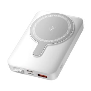 FHTW0 batería externa 10000 mAh Cargador inalámbrico Blanco