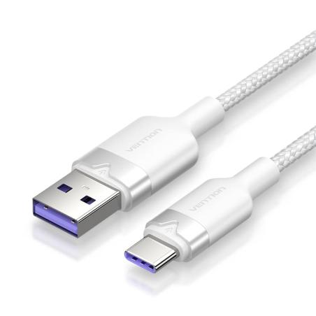 CTOWF cable USB USB 2.0 1 m USB A USB C 0,48 Gbit/s 100 W Blanco