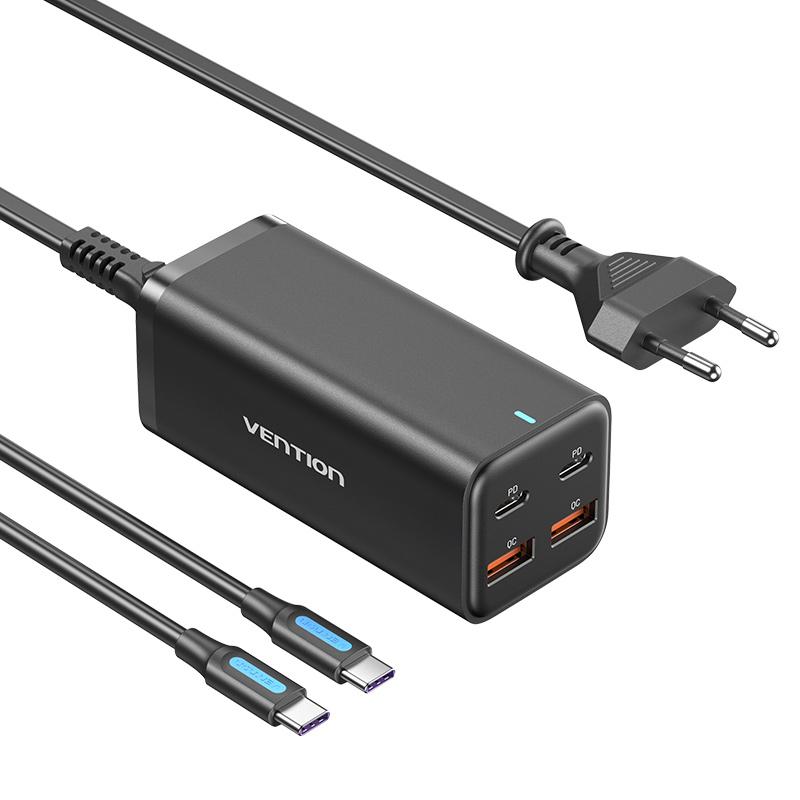 Cargador de Pared FBSBG-EU/ 2xUSB Tipo-C/ 2xUSB/ 100W