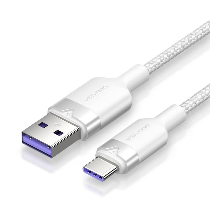 CTOWH cable USB USB 2.0 2 m USB A USB C 0,48 Gbit/s 100 W Blanco