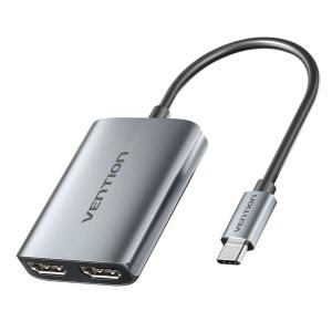 ACZHB Adaptador gráfico USB Gris