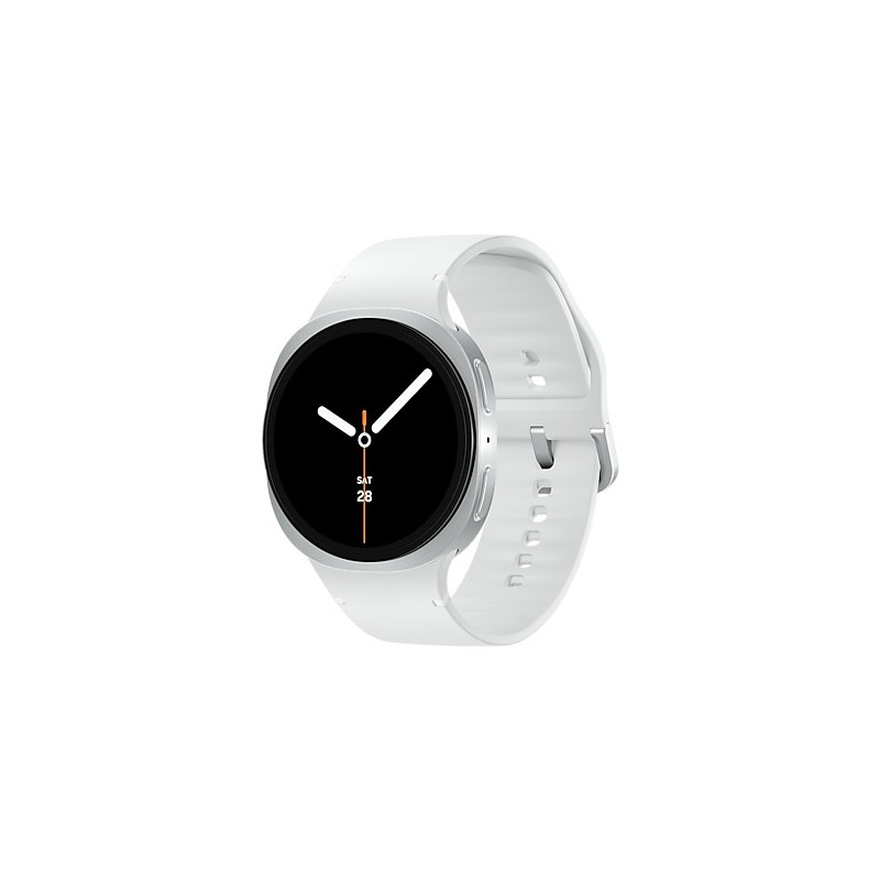 Samsung Galaxy Watch 8 3,81 cm (1.5") AMOLED 44 mm Digital 480 x 480 Pixeles Pantalla táctil Plata Wifi GPS (satélite)