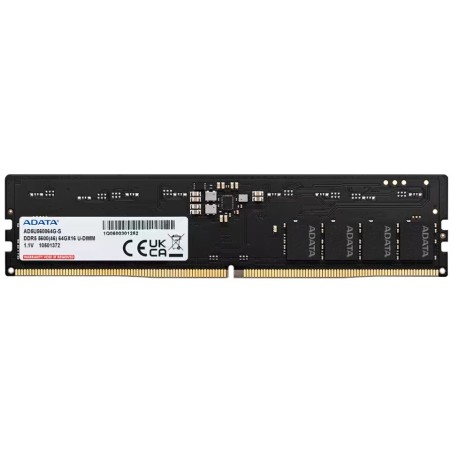 ADATA AD5U560064G-S módulo de memoria 64 GB 1 x 64 GB DDR5 5600 MT s 288-pin DIMM