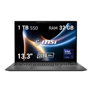 MSI Prestige 13 AI+ A3MG-055ES Copilot+ PC Intel Core Ultra 7 355 Portátil 33,8 cm (13.3") 2.8K 32 GB LPDDR5x-SDRAM 1 TB SSD