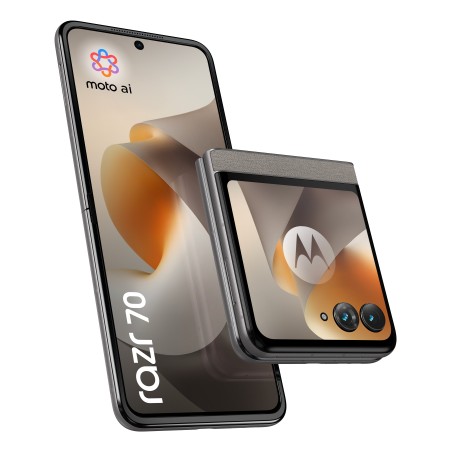 Motorola razr 70 17,5 cm (6.9") SIM doble Android 16.0 5G USB Tipo C 8 GB 256 GB 4800 mAh Color piedra