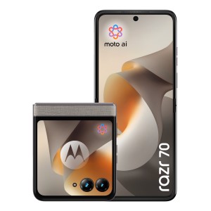 Motorola razr 70 17,5 cm (6.9") SIM doble Android 16.0 5G USB Tipo C 8 GB 256 GB 4800 mAh Color piedra