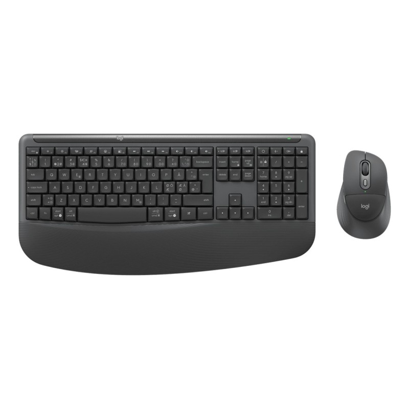 Logitech Signature Comfort Plus Combo MK880 for Business teclado Ratón incluido Universal USB + Bluetooth QWERTY Español Grafito