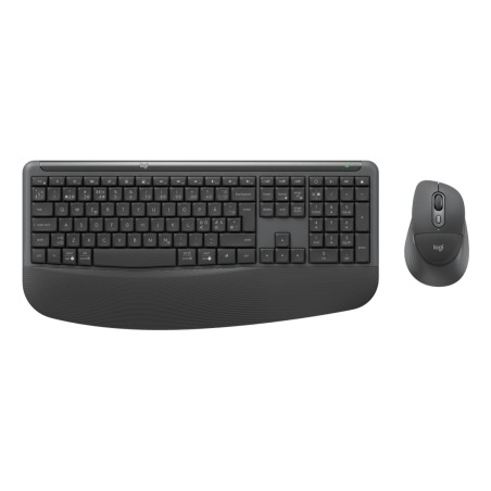 Logitech Signature Comfort Plus Combo MK880 for Business teclado Ratón incluido Universal USB + Bluetooth QWERTY Español Grafito