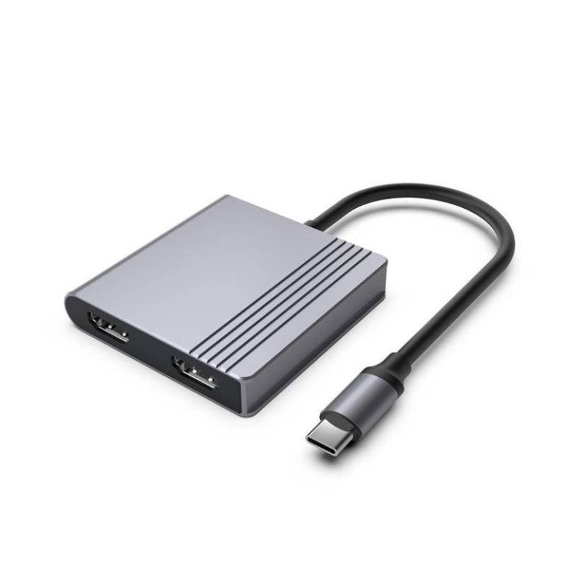 A-CM-COMBO3-04 hub de interfaz USB Tipo C 5000 Mbit/s Gris