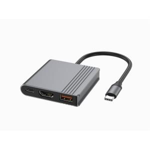 A-CM-COMBO3-05 hub de interfaz USB Tipo C 10000 Mbit/s Gris