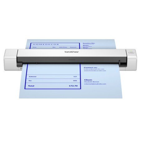Brother DS-640E Escáner portátil 600 x 600 DPI A4 Negro, Blanco