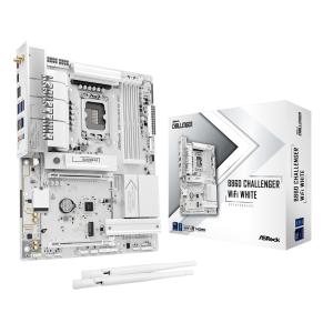 B860 Challenger WiFi White Intel B860 LGA 1851 (Socket V1) ATX