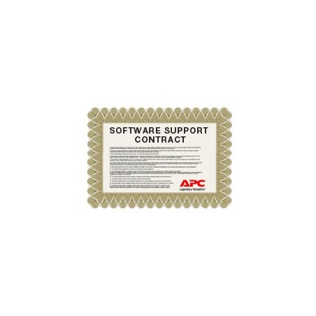 APC 1 Year 25 Node InfraStruXure Central Software Support Contract 1 año(s)