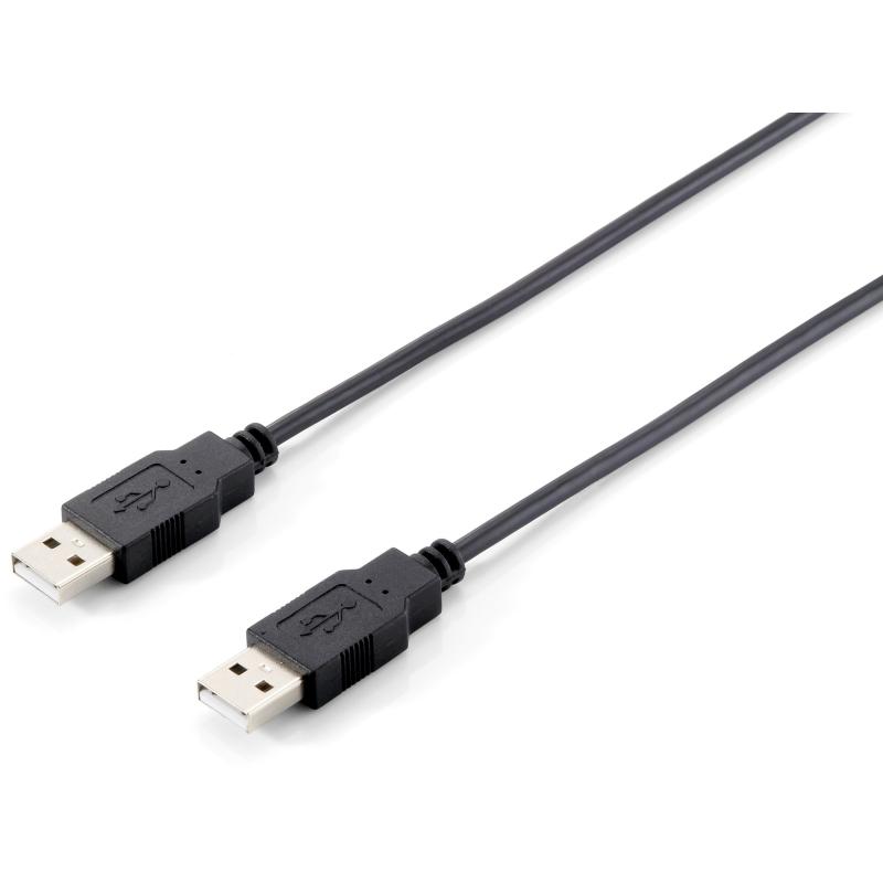 Cable USB 2.0 Tipo A, 5,0 m , Negro