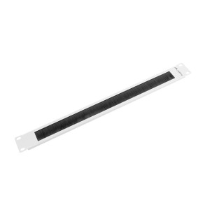 AK-1101-S accesorio de bastidor Panel pasacables con cepillo
