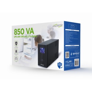 EG-UPS-032 sistema de alimentación ininterrumpida (UPS) 0,85 kVA 510 W 3 salidas AC