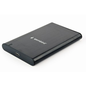 EE2-U3S-6 caja para disco duro externo Carcasa de disco duro/SSD Negro 2.5"