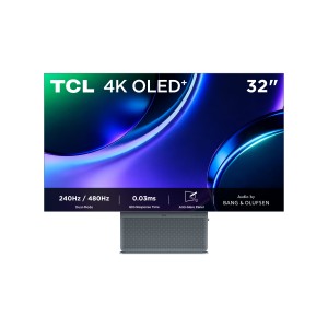 TCL X3 32X3A pantalla para PC 80 cm (31.5") 3840 x 2160 Pixeles 4K Ultra HD OLED Azul