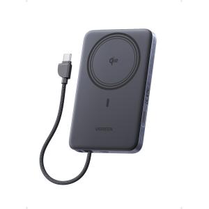 Nexode Air Ión de litio 10000 mAh Cargador inalámbrico Gris