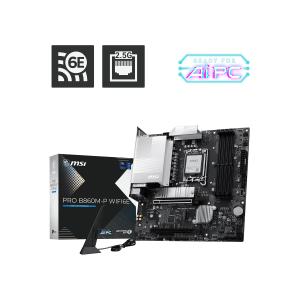 PRO B860M-P WIFI6E placa base Intel B860 LGA 1851 (Socket V1) micro ATX