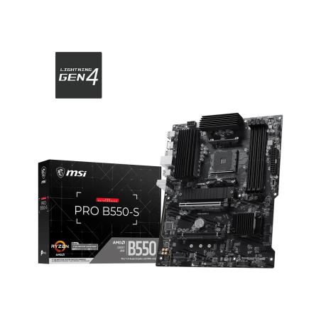 PRO B550-S placa base AMD B550 Zócalo AM4 ATX