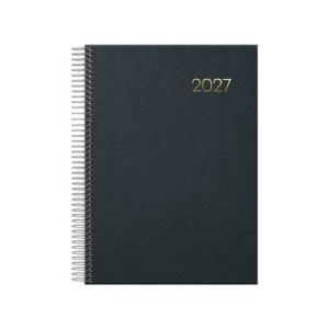 AGENDA ANUAL (2027) DOHE SEGOVIA ESPIRAL tapa EXTRA 140x200 D/P NEGRO