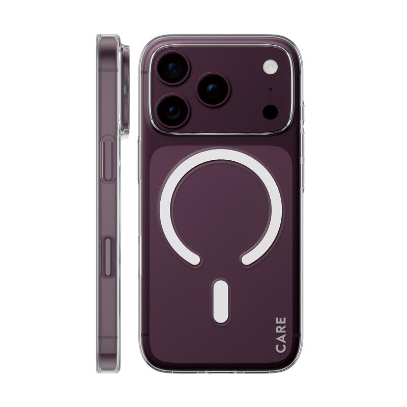 CARE by ® SL1M Case Transparent w. MagSafe iPhone 18 Pro | 17 Pro funda para teléfono móvil Transparente