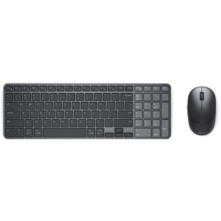 Pro 7 KM746 teclado Ratón incluido Universal RF Wireless + Bluetooth QWERTY Español Grafito
