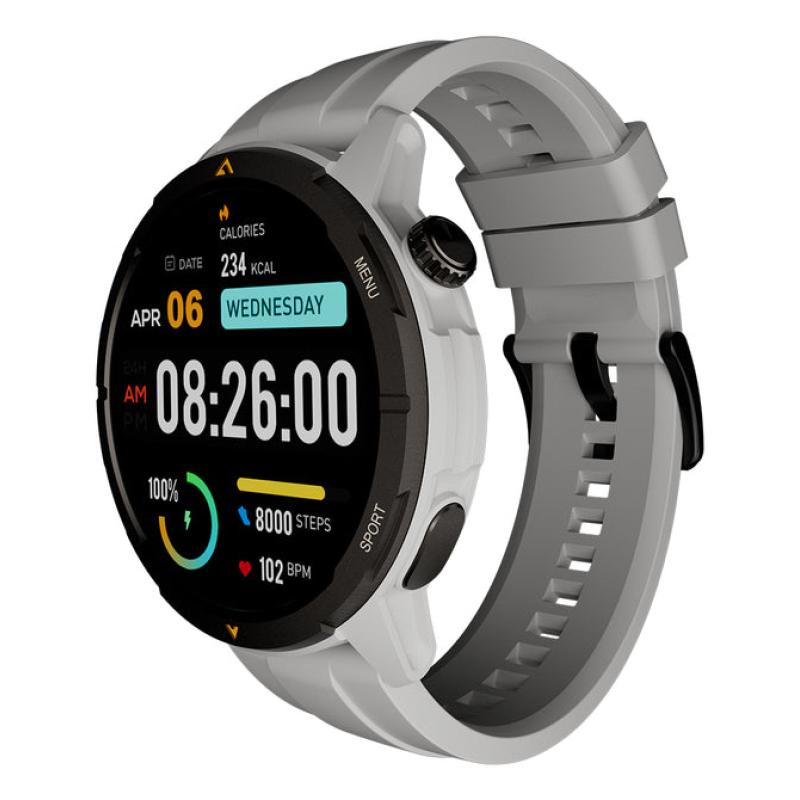 Legion 3,63 cm (1.43") AMOLED Digital Pantalla táctil Gris, Blanco GPS (satélite)