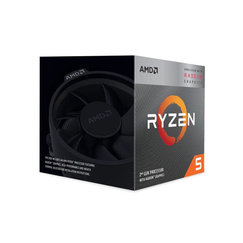 Ryzen 5 3400G procesador 3,7 GHz 4 MB L3 Caja